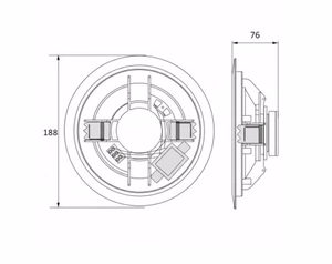 Kattokaiutin Avtek CS 606