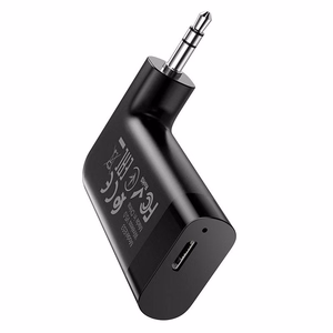 Hoco Langaton Auton AUX-vastaanotin E53 Musta