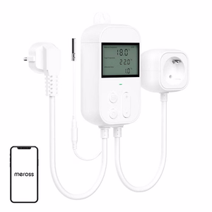 Pistorasia Termostaattinen Lämpötilasäädin Meross MTS960HK (HomeKit)