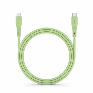 Kaapeli USB C - USB C Forcell F-Energy QC4.0 PD 5A 100W Silicone 1 m C347 vihreä