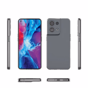 Ultra Clear 0.5mm case for Oppo Reno 8 thin cover transparent