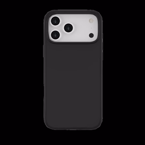 JUST MUST REGULAR DEFENSE silikoninen suojakuori MAGSAFE iPhone 17 Pro Max musta