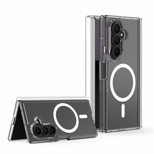 DUX DUCIS case CLIN MAG compatible with MagSafe for SAMSUNG Z Fold 8 Ultra transparent