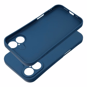 Pehmeä suojakuori iPhone 16 tummansininen