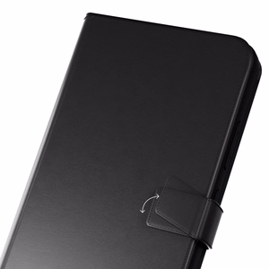 Puro Booklet suojakuori läpällä ja lompakolla Samsung Galaxy S25 -puhelimelle - musta