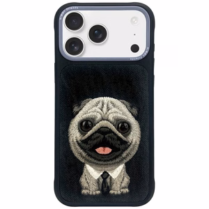 NIMMY suojakuori BIG EYED PET 2.0 Dog IPHONE 17 Pro Max:lle musta