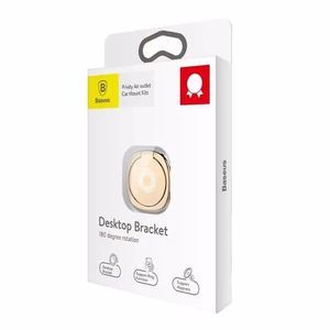 Baseus Privity Ring Bracket kultainen