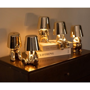 Table lamp bedside GOLD MAN Art Deco standing (version 1) MLTL
