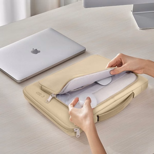 Tech-Protect Basic Bag for 13-14" laptop - beige