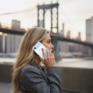 Liavec pehmeä suojakuori iPhone 17 Airille vaaleansininen