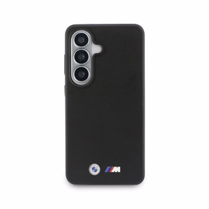 BMW M Metal Logo MagSafe Case for Samsung Galaxy S26 - Black