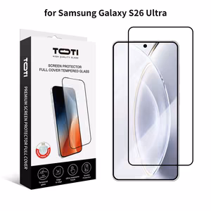 TOTI PREMIUM karkaistu lasi 2.5D näytönsuoja täyspeitto Samsung Galaxy S26 Ultra