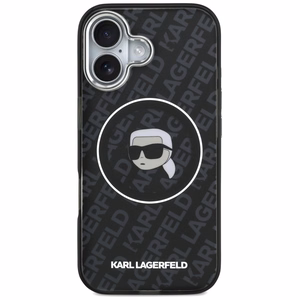 Karl Lagerfeld IML Karl Head Logo MagSafe -suojakuori iPhone 17 - musta