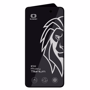 Karkaistu lasi Tel Protect 10X Privacy Titanium iPhone 17 Pro Max:lle