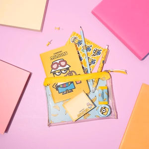 Minions Foodie -kirjoitusvälinesetti, 8 kpl