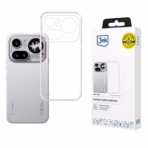 3mk Clear Case suojakuori Nothing Phone (4a) Pro - läpinäkyvä