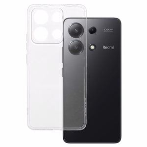 Ultra Clear 1mm Suojakuori Xiaomi Redmi Note 13 4G:lle - läpinäkyvä