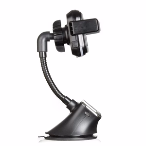 Universaali 4-in-1 autopidike (handsfree, 10W langaton laturi, FM-lähetin) MP3TR FM-09BT
