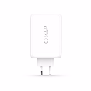 Tech-Protect NC240W-GaN 4-Port 240W Wall Charger - White