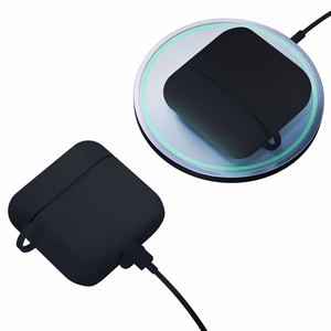 3mk Silicone silikonikuori Apple AirPods 3. sukupolvi - musta