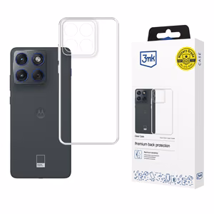 3mk Clear Case Motorola Edge 70:lle - läpinäkyvä