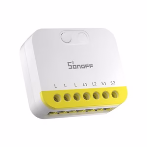 Sonoff MINI-ZB2GS-L ZigBee kaksikanavainen minikytkin ilman N-johdinta