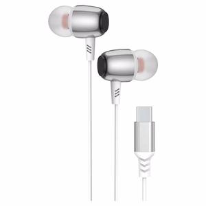 Johdolliset kuulokkeet USB C (DAC) Blue Star M09C 1,2 m valkoinen