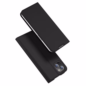 Dux Ducis Skin Pro Holster Flip Cover iPhone 14 Plus -puhelimelle musta