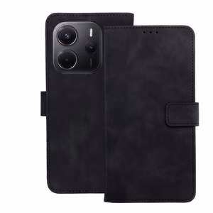 Läppäsuojakuori Xiaomi Redmi NOTE 14 4G:lle (GLOBAL - 164,84mm x 78,15mm x 8,16mm) Tender Book musta