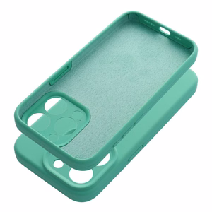 Silikoninen suojakuori iPhone 16 PLUS:lle 2mm minttu