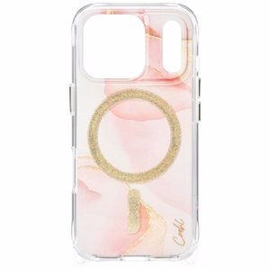 Uniq Coehl Aeris Suojakuori iPhone 17 Pro:lle Magneettisella Latauksella - Vaaleanpunainen