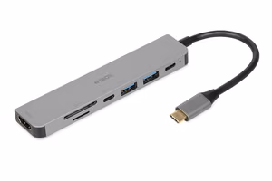 iBox IUH3SL4K Interface Hub USB Type-C 5000 Mbit/s Silver