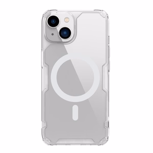 Nillkin Nature Pro -panssarikotelo MagSafe iPhone 15 Plus - valkoinen