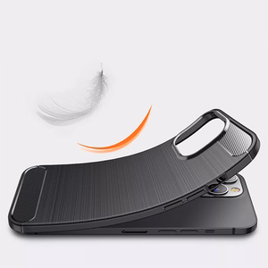 Carbon Suojakuori Huawei P Smart 2019:lle - musta