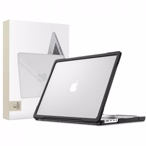 Tech-Protect Velar Case for MacBook Pro 14" 2021 / 2023 / 2025 / 2026 - Transparent Black