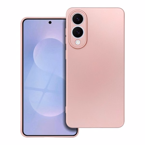 Metallinen Suojakuori Samsung S25 EDGE vaaleanpunainen