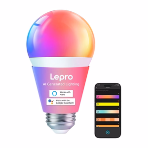 LEPRO B1 E27 LED-lamppu Bluetoothilla ja Wi-Fillä, 806 lm