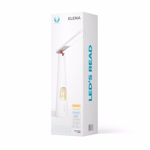 Pöytä-LED-lamppu 7.5W pupu-valolla PURE FLB-150 ELENA valkoinen Forever Light