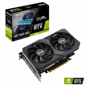 Asus Dual RTX 3060 V2 OC näytönohjain