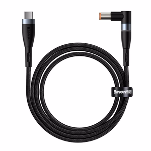 Baseus Zinc Magnetic Kaapeli - Type C - DC Lenovo 7,9x5,5mm - 100W 2 metriä (CATXC-Y01) musta