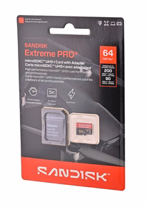 SanDisk Extreme PRO microSD UHS-I 64 GB MicroSDHC