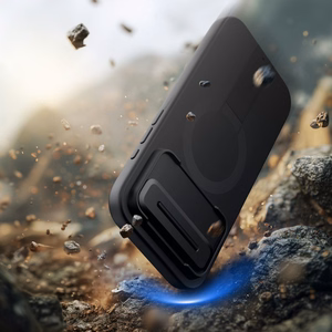 Tech-Protect Kevlar Aura MagSafe Case for iPhone Air - Black