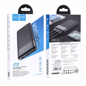 Varavirtalähde Power Bank Hoco J72 10000 mAh musta