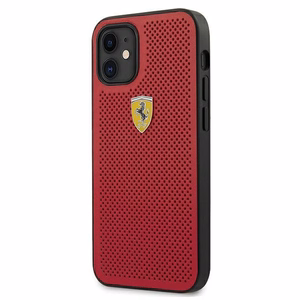 Ferrari FESPEHCP12SRE iPhone 12 mini 5.4" punainen/punainen kovakotelo On Track rei'itetty