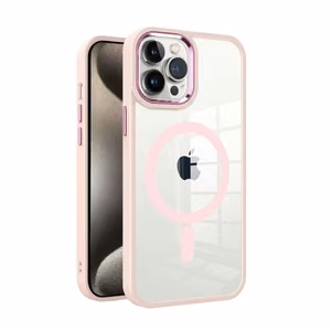 Premium Mag Cover Suojakuori Apple iPhone 12 Pro vaaleanpunainen