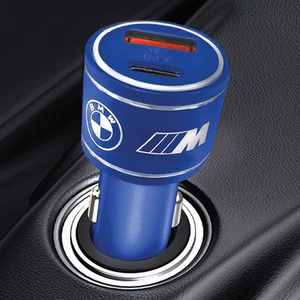 BMW M Edition PD-QC 3.0 20W Autolaturi - Sininen/Musta