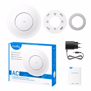 Cudy AC1300 valkoinen Power over Ethernet (PoE)