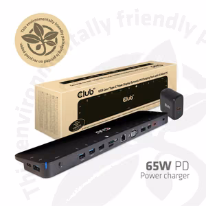 Club3D CSV-1564W65 USB-C 65W docking station