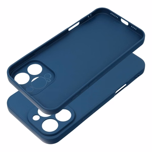 Pehmeä suojakuori iPhone 16 Pro Max tummansininen