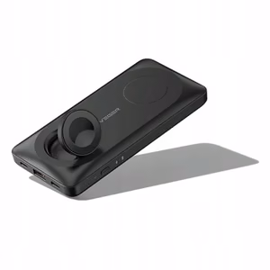 Ulkoinen akku yhteensopiva MagSafe:lle Veger MagMulti (W1156) PD QC3.0 3A 22,5W 10000 mAh langattomalla latauksella musta